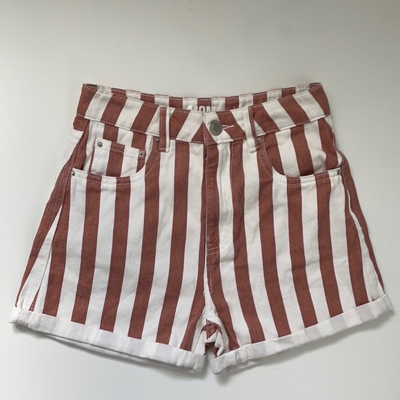 Vintage High Rise Mom Jeans Shorts Urban Planet 3 - Picture 1 of 6